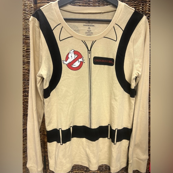 Ghostbusters-Long Sleeve Shirt-Double sided MJC International Group, Size: Small - Picture 1 of 5